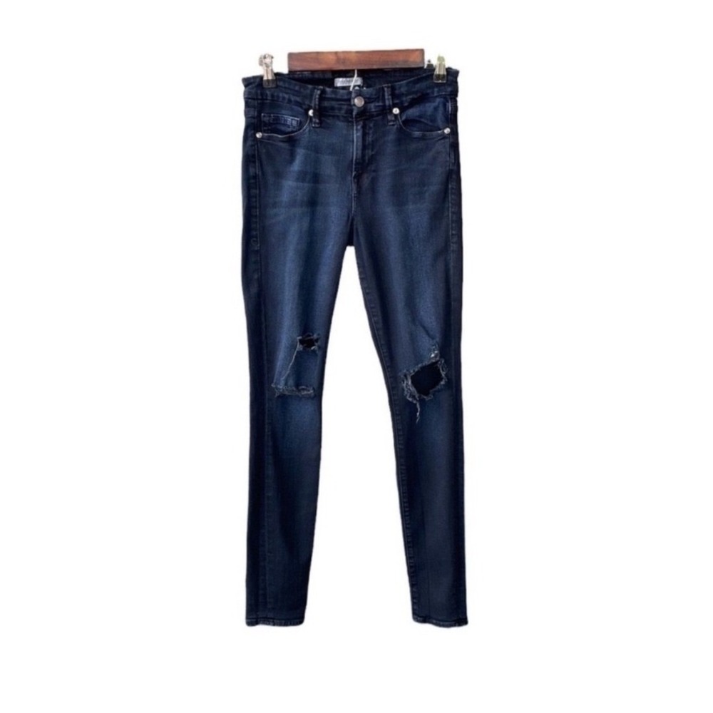Good American Jeans Pants Good Legs Skinny Dark Wash Denim Blue Size 26 GAGL899
